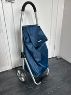 Boodschappen trolley blauw, Ophalen, Nieuw, Blauw, 30 cm of meer