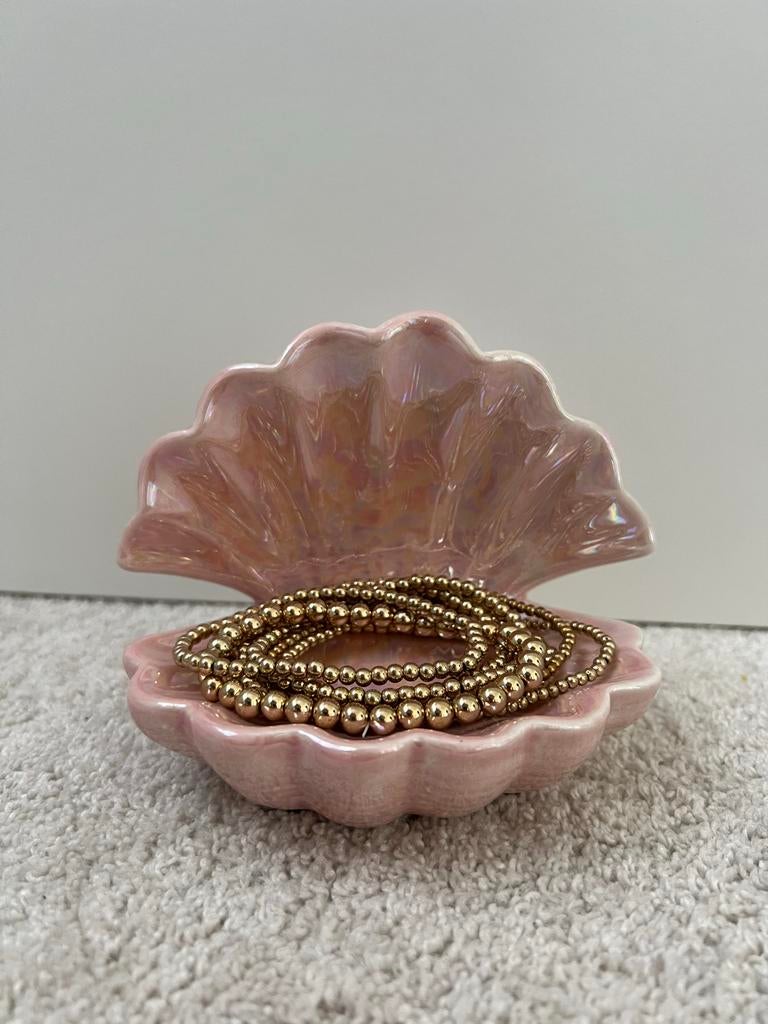 Accesoiren schelp, Ophalen of Verzenden, Nieuw, Roze, Overige materialen