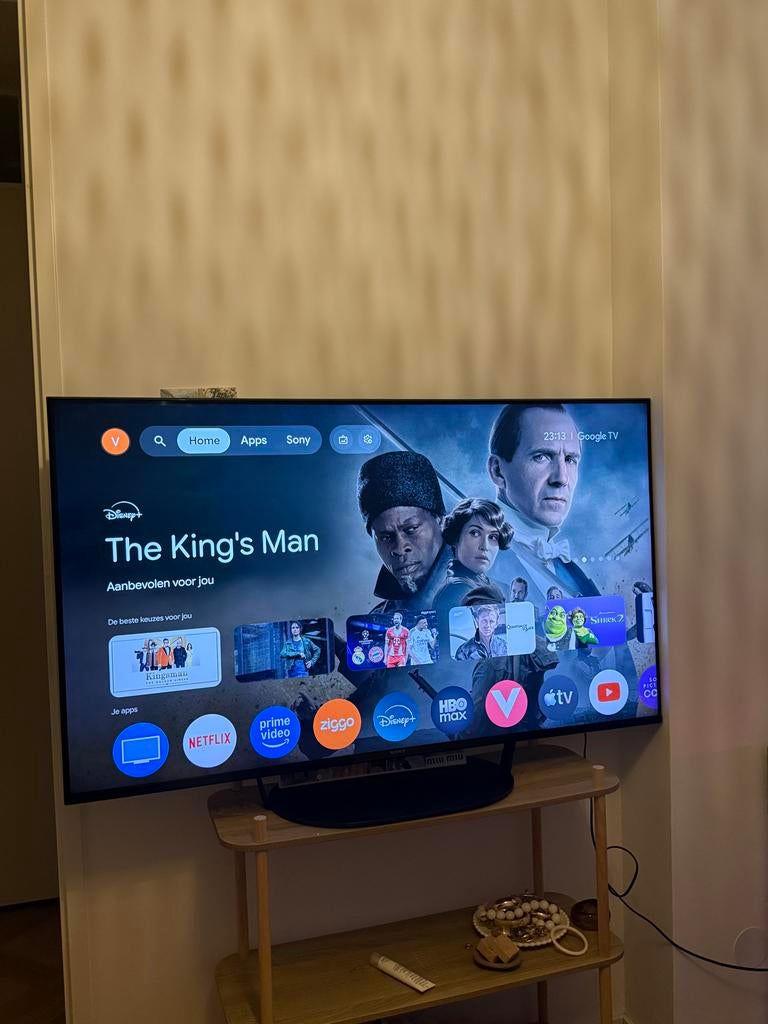 Sony Smart TV Bravia 55 inch, Audio, Tv en Foto, Televisies, Ophalen, Zo goed als nieuw, Smart TV, Sony