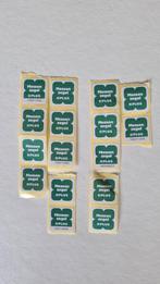 plus messenzegels 16 stuks, Verzamelen, Supermarktacties, Plus, Ophalen of Verzenden