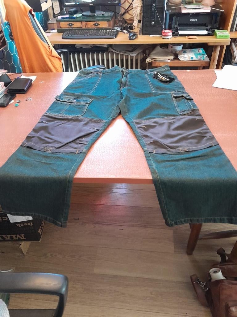 nieuwe broeken 11 stuks, Kleding | Heren, Broeken en Pantalons, Ophalen, Nieuw, Overige maten, Blauw