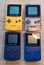 Gameboy color refurbished met krasvrij scherm, Ophalen of Verzenden, Zo goed als nieuw, Game Boy Color, Met beschermhoes of tas