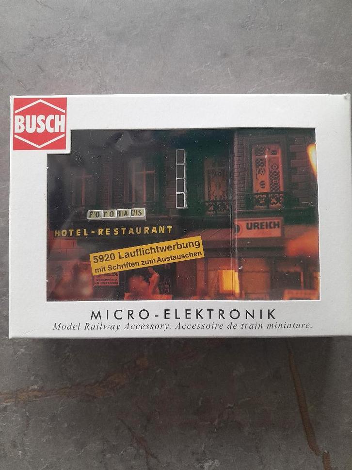 Busch 5920 nieuw in ovp, Hobby en Vrije tijd, Modeltreinen | H0, Nieuw, Overige typen, Gelijkstroom of Wisselstroom, Overige merken