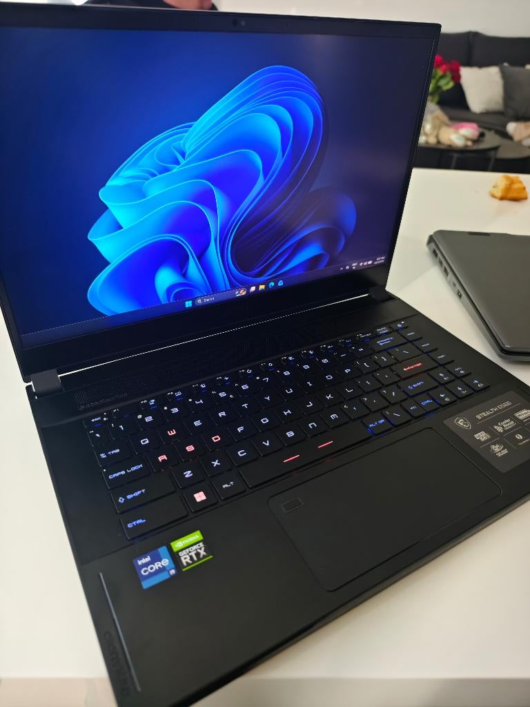 Msi stealth GS66 -I9 12900h/4k 120hz/64 GB/2 TB/ RTX 3080 ti, Ophalen, 64 GB of meer, Gebruikt, Met videokaart