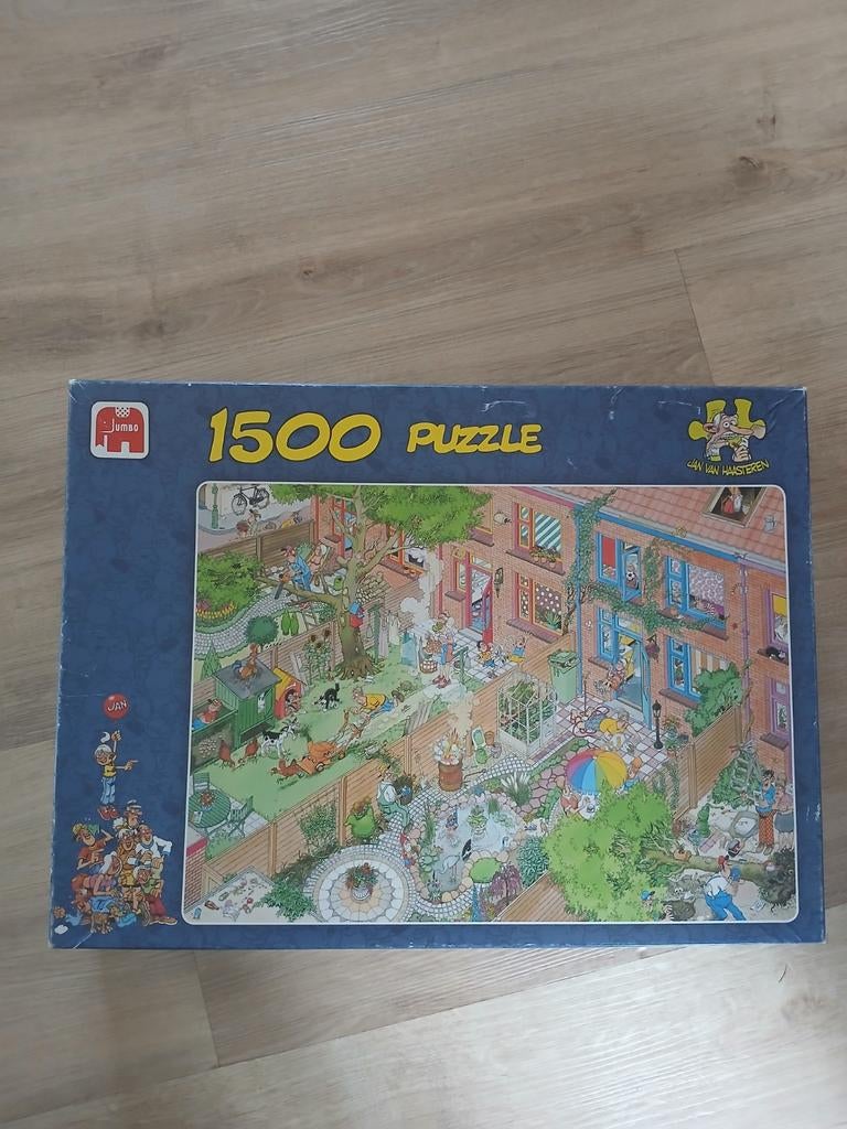 Jan van Haasteren puzzel de buren te koop, Ophalen of Verzenden, 500 t/m 1500 stukjes