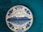 Wandbord Holland America Line MS Oosterdam 2003 Inaugural, Ophalen of Verzenden, Zo goed als nieuw