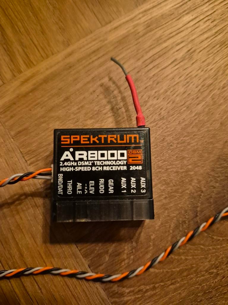 Spektrum AR 8000 ontvanger, Ophalen, Zo goed als nieuw