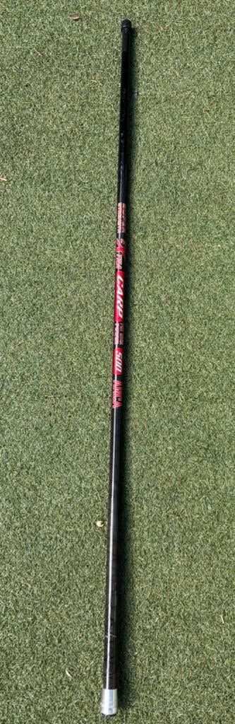 Carbon Karper vaste stok met elastiek., Watersport en Boten, Ophalen of Verzenden, Zo goed als nieuw, Vaste hengel