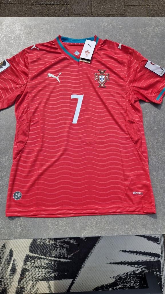 Nieuw Portugal Thuisshirt WK 2026 - Ronaldo #7, Maat M, Verzenden, Nieuw, Shirt