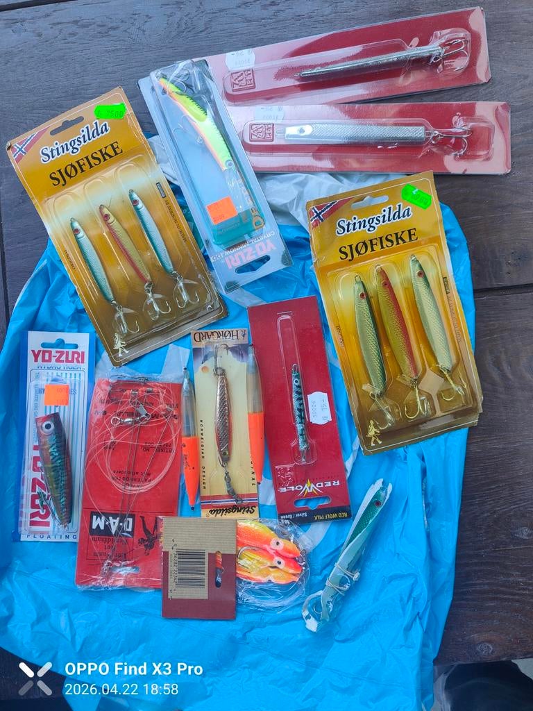 Diverse visspullen voor zee- en zoetwatervissen, Ophalen of Verzenden, Nieuw, Kunstaas