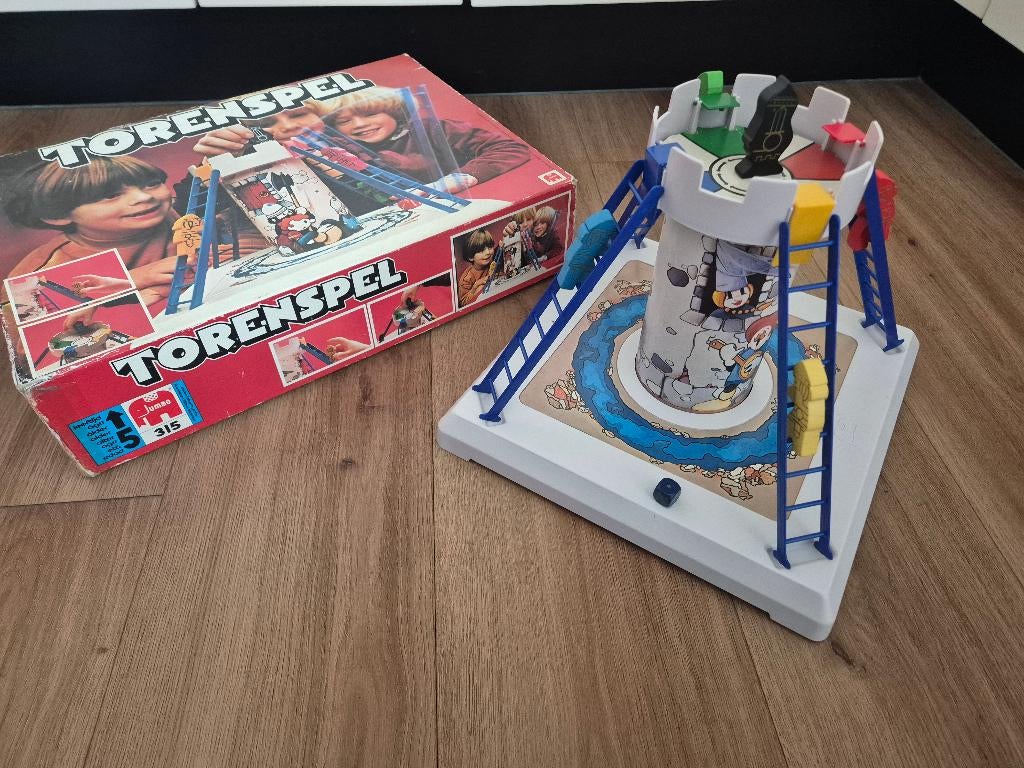 Torenspel - jumbo, Kinderen en Baby's, Speelgoed | Educatief en Creatief, Ophalen of Verzenden, Gebruikt