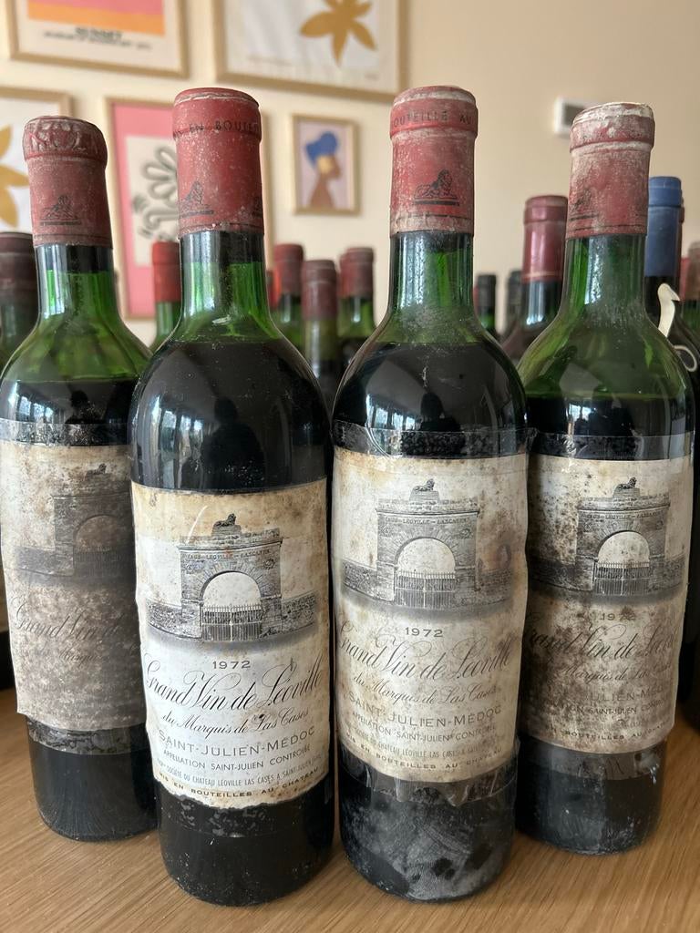 Grand Vin De Leoville Du Marquis De Las Cases 1972, Ophalen, Frankrijk, Nieuw, Rode wijn