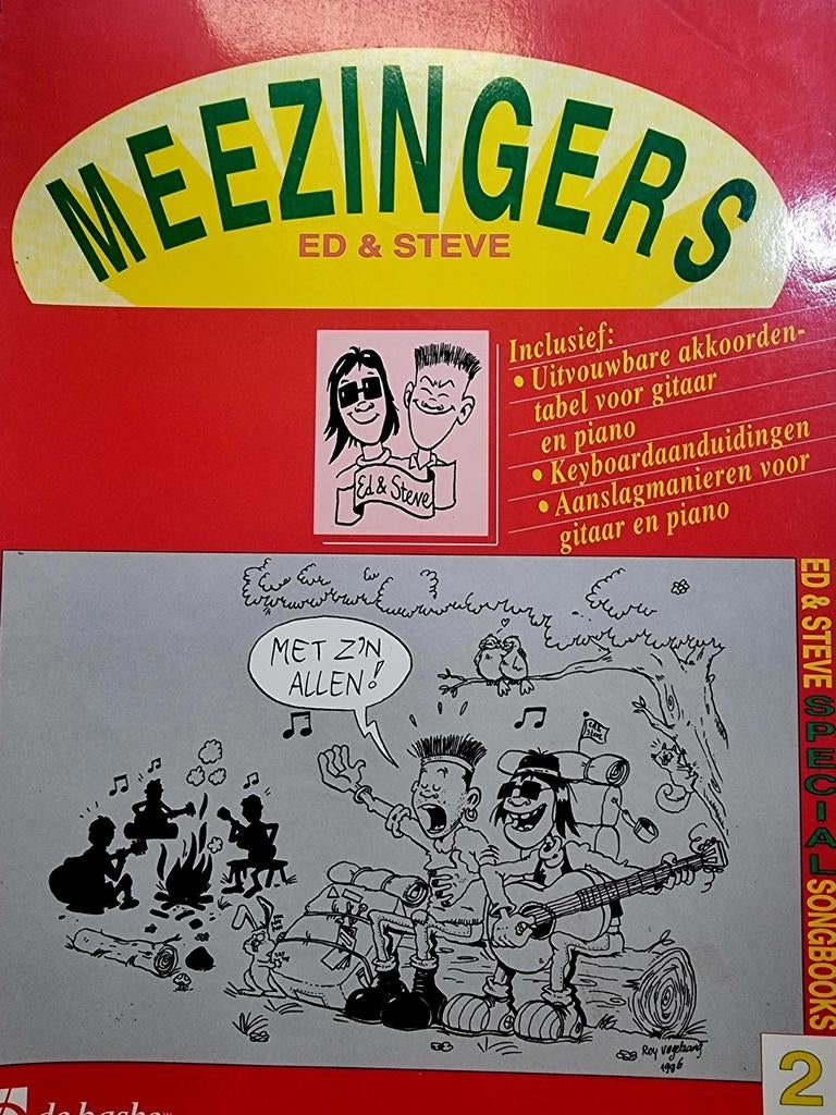Meezingers Ed & Steve Songbook 2, Gebruikt, Keyboard, Ophalen of Verzenden, Thema