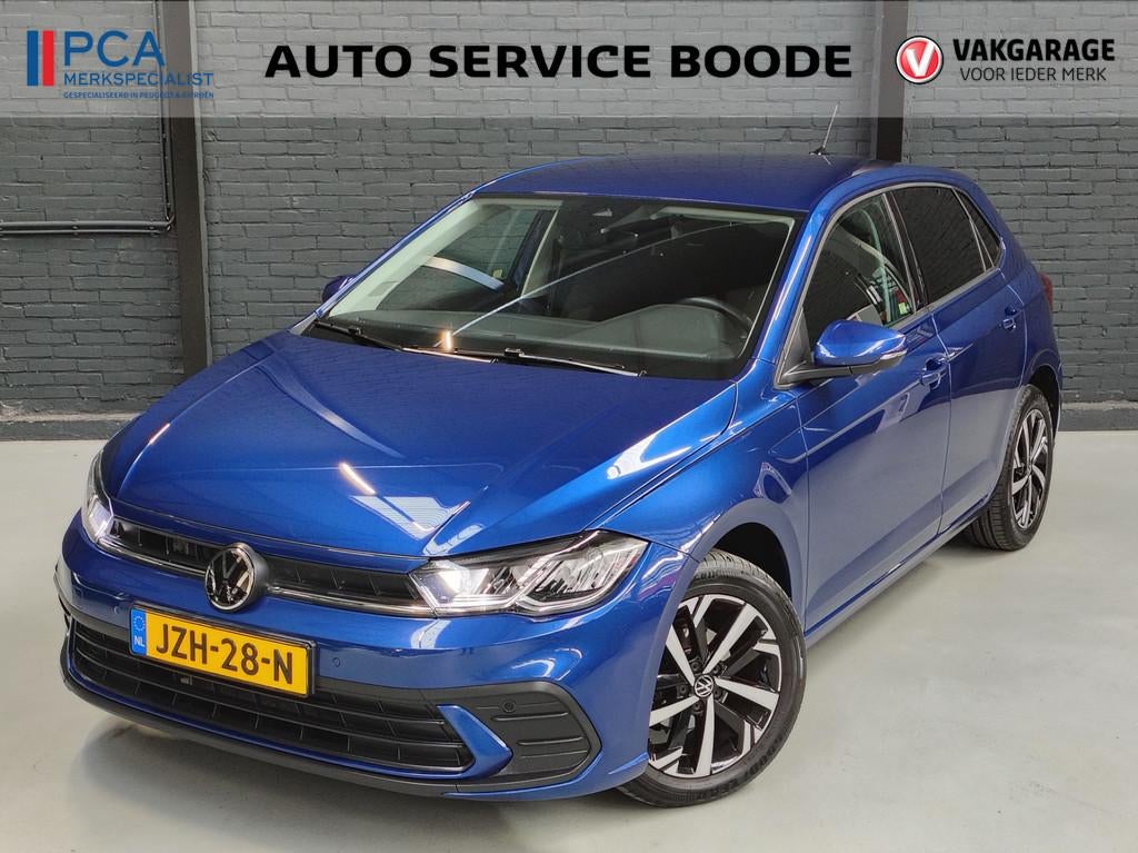 Volkswagen POLO 5-deurs 1.0 TSI (95 pk) Life Edition automaa, Auto's, Volkswagen, Stof, Gebruikt, 95 pk, Blauw