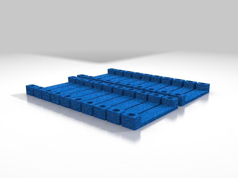 Kabelklemmen voor Unikon kabels, Meerdere dieren, Postduif