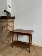 Eiken tv tafel met draaibaar plateau, Ophalen, Gebruikt, Eikenhout, 50 tot 100 cm