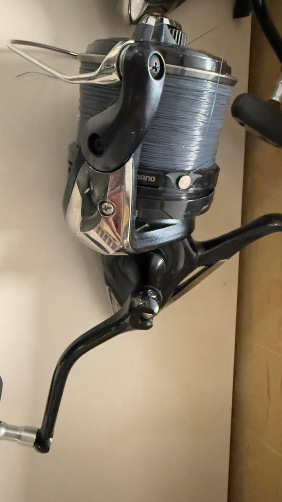 Shimano Aero Technium 12000 Mgs, Watersport en Boten, Hengelsport | Karpervissen, Zo goed als nieuw, Molen, Ophalen of Verzenden