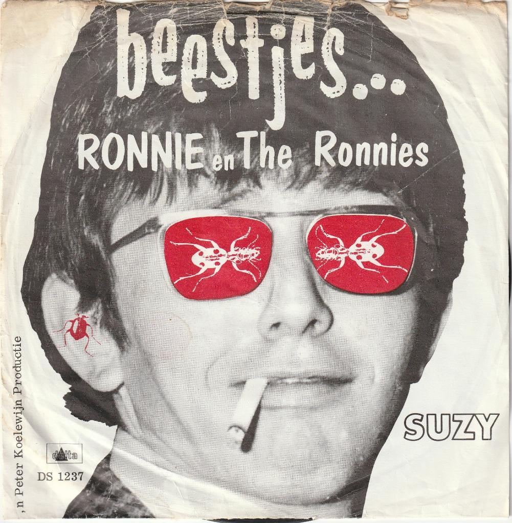Ronnie en The Ronnies - Beestjes & Suzy /nederbeat 1967, Cd's en Dvd's, Ophalen, Gebruikt, Pop