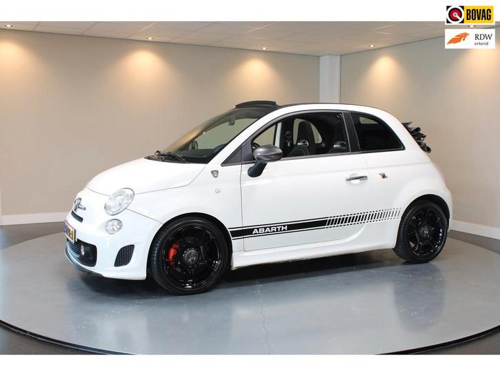 Fiat 500 C 1.4-16V Abarth *Automaat* 160Pk! Distr.riem VV|Ca, Auto's, Fiat, Bedrijf, Te koop, 500C, ABS, Airbags, Airconditioning