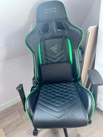 Razer Edition Gamingstoel - Zwart/Groen, Ophalen, Kunststof, Gebruikt, Zwart