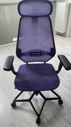 Luxe ergonomische gamestoel /bureaustoel - Paars, Ophalen, Paars, Zo goed als nieuw, Bureaustoel