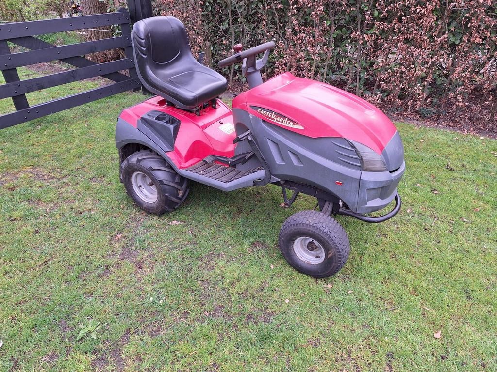 Castelgarden tuintrekker zonder motor, Ophalen, Gebruikt, 50 cm of meer