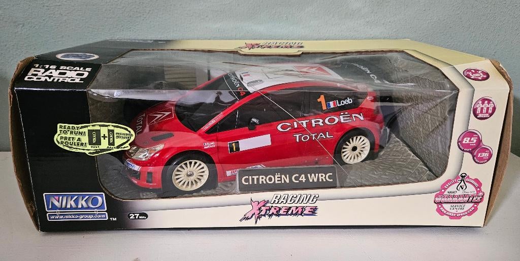 Bestuurbare Citroën C4 auto, Nikko, Ophalen of Verzenden, Nieuw, Overige schalen, Auto offroad