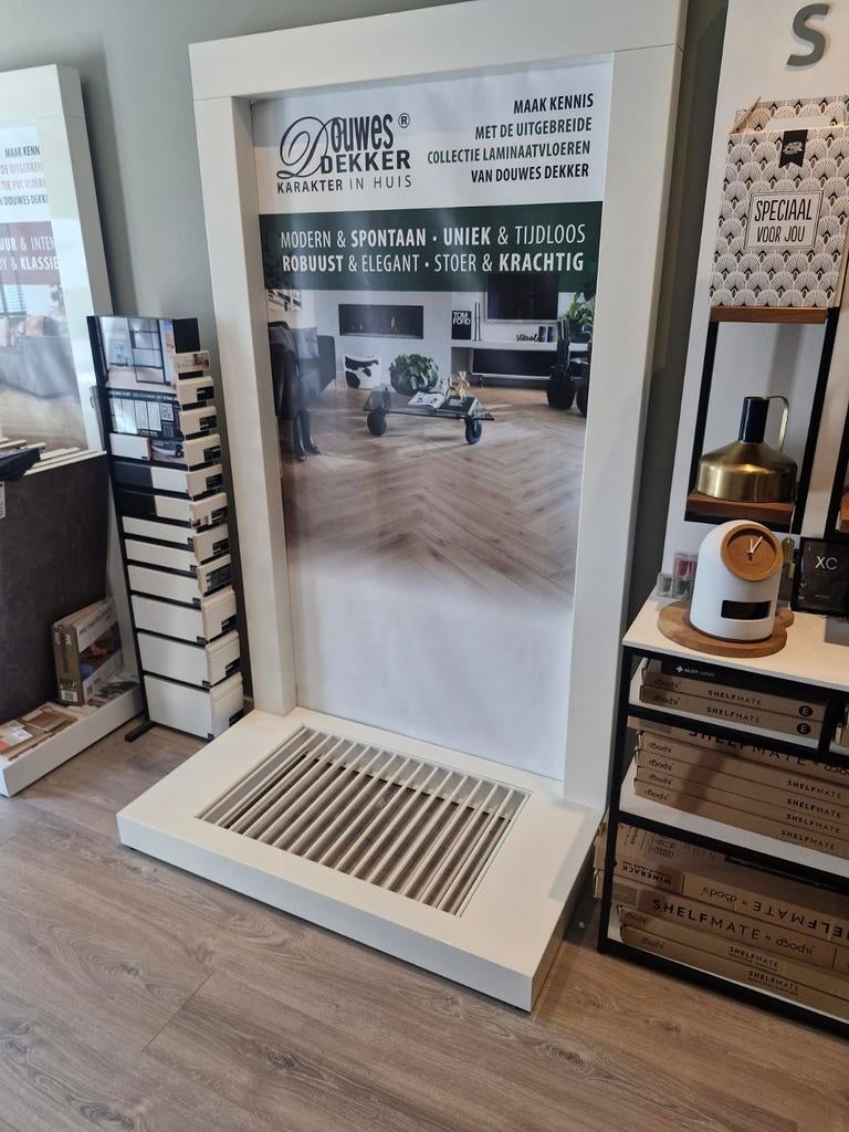 Displays winkel, Ophalen