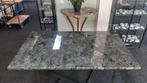 Prachtige labradoriet tafel vol flash, Tuin en Terras, Tuinsets en Loungesets, Ophalen of Verzenden