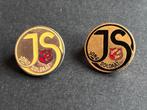 Set van 2 Vintage Leger des Heils speldjes Jong Soldaat (JS), Verzamelen, Ophalen of Verzenden, Gebruikt, Overige onderwerpen