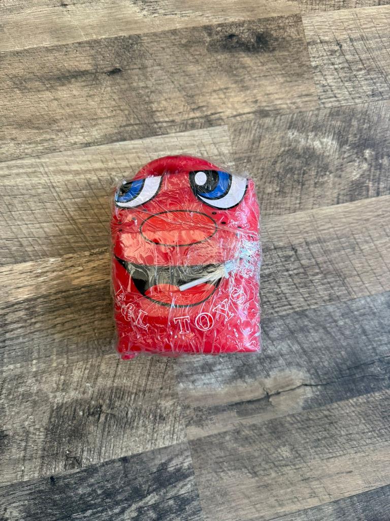 Nieuwe Rode skippybal met Gezicht - Ongeopend, Ophalen of Verzenden, Zo goed als nieuw, Jongen of Meisje