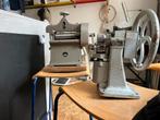Handmatige leer splitmachine en schalmmachine leerbewerking, Ophalen, Gebruikt