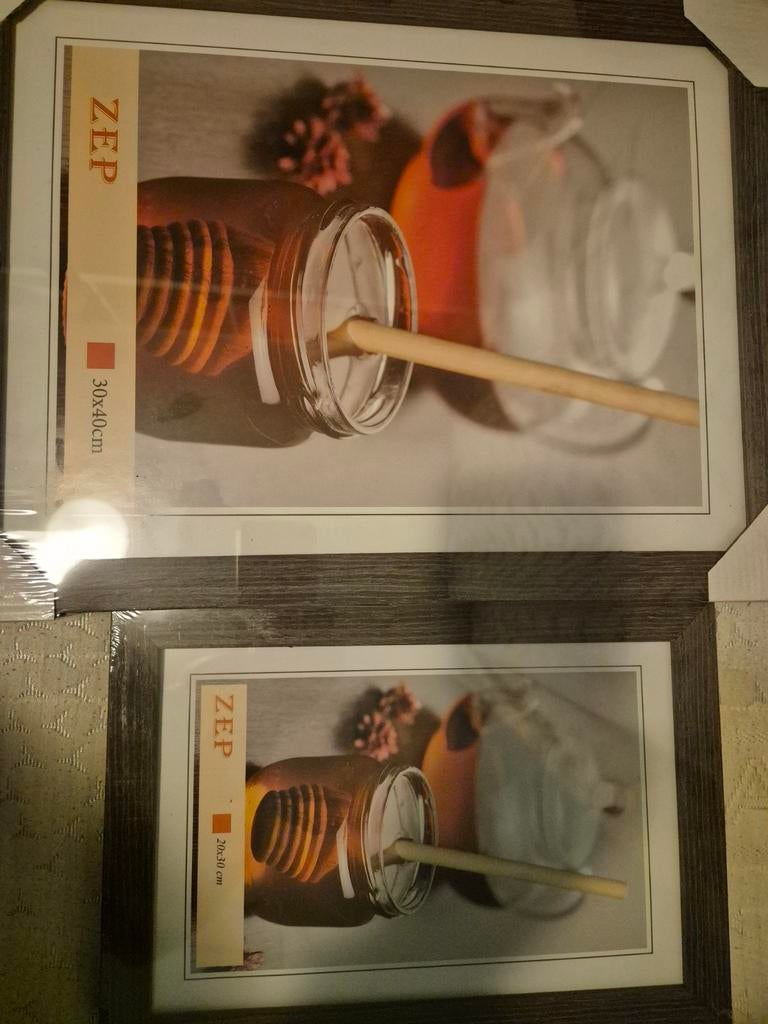 Fotolijsten set - 5 grote & 3 kleine - Nieuw, Ophalen of Verzenden, Nieuw