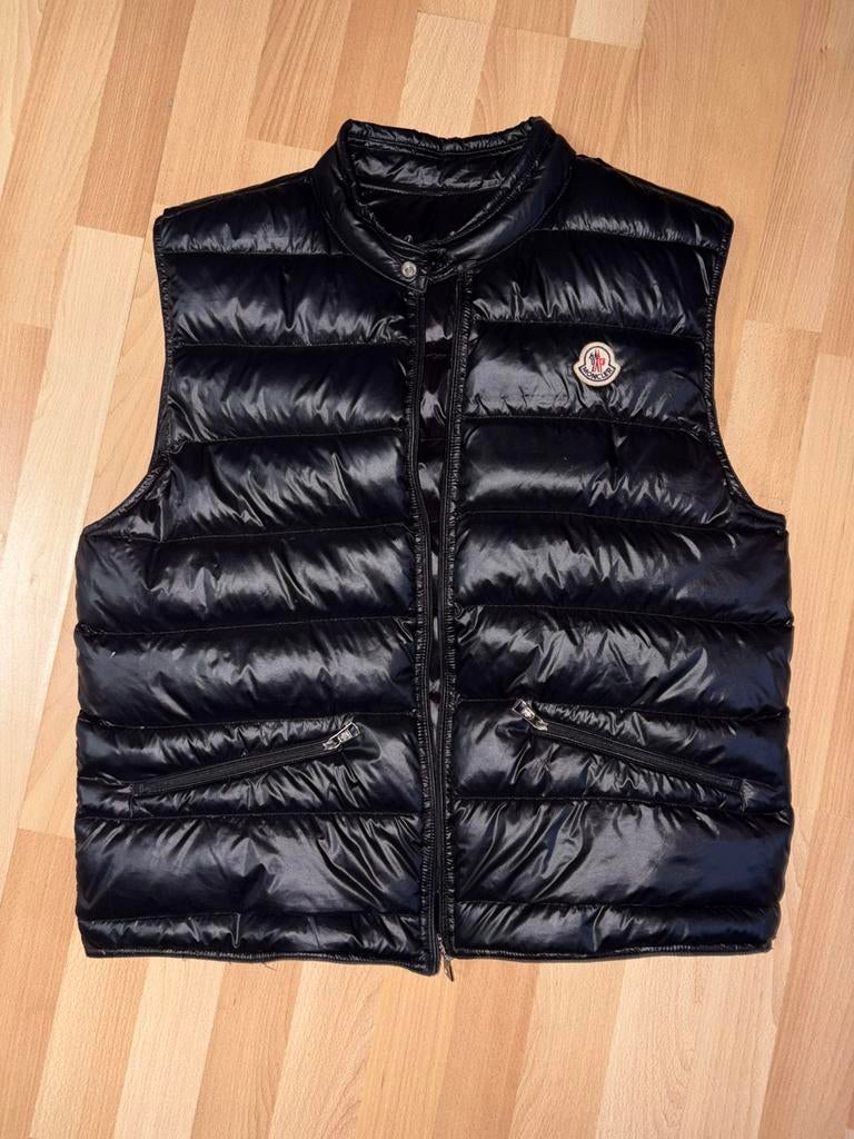 Moncler Bodywarmer M, Ophalen of Verzenden, Zo goed als nieuw, Maat 48/50 (M), Zwart