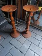 2 gietijzeren kandelaars, Ophalen, Overige materialen