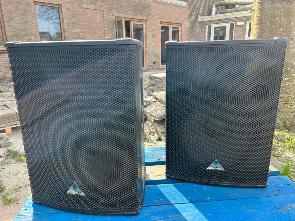 2 luidsprekerboxen 400 watt., Audio, Tv en Foto, Luidsprekers, Gebruikt, Overige typen, 120 watt of meer, Overige merken, Ophalen