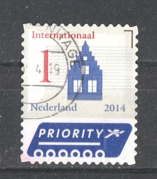 234 R Nederlandse Iconen 2014  Trapgevelhuis, Postzegels en Munten, Postzegels | Nederland, Verzenden, Na 1940, Gestempeld