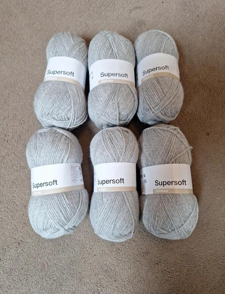 Supersoft wol Zeeman nieuw, Hobby en Vrije tijd, Breien en Haken, Ophalen of Verzenden, Nieuw, Breien of Haken, Wol of Garen
