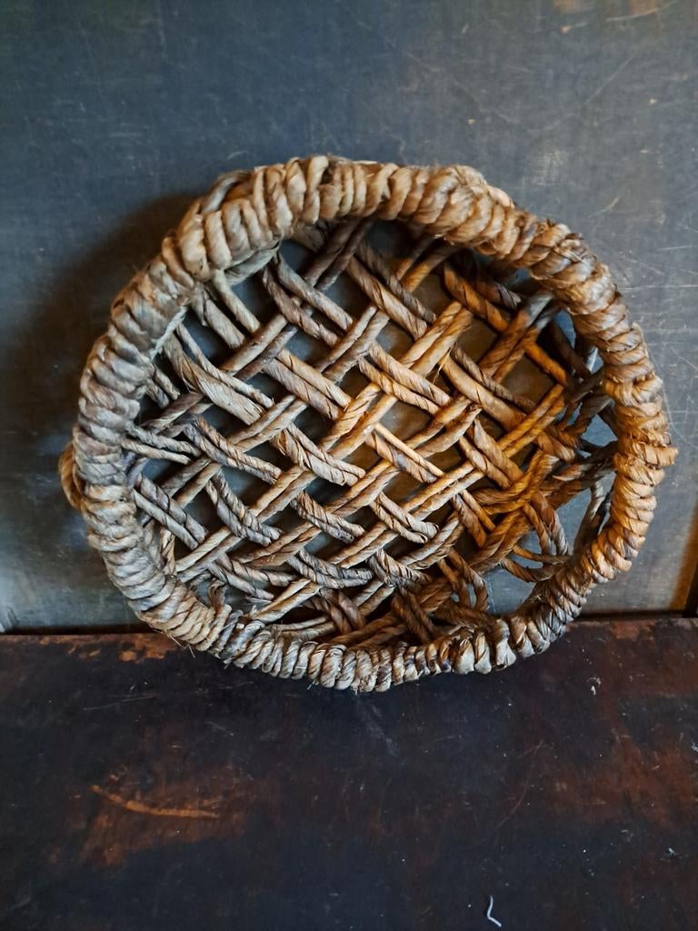 Rieten mandje sober landelijk,bohemian, Ophalen of Verzenden, X, X, X