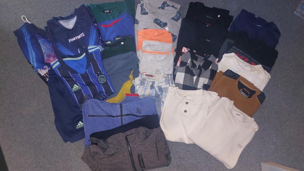Jongens kledingpakket, Ophalen, Gebruikt, Maat 134