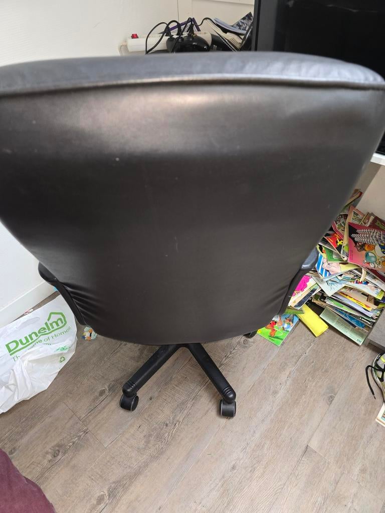 Stoel leer, Ophalen, Rechthoekig, Leer