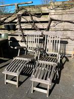 2 Deck chairs Jutlandia met kussens, Ophalen, Gebruikt
