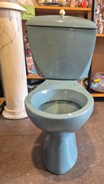 Toilet Kiwa blauw, Doe-het-zelf en Verbouw, Sanitair, Ophalen, Toilet