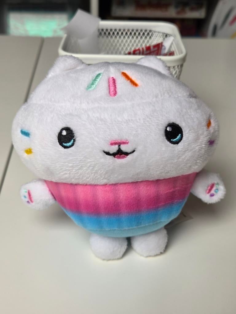 Gabby's Dollhouse Pluche - Cakey cat 18cm, Ophalen of Verzenden, Nieuw, Overige typen