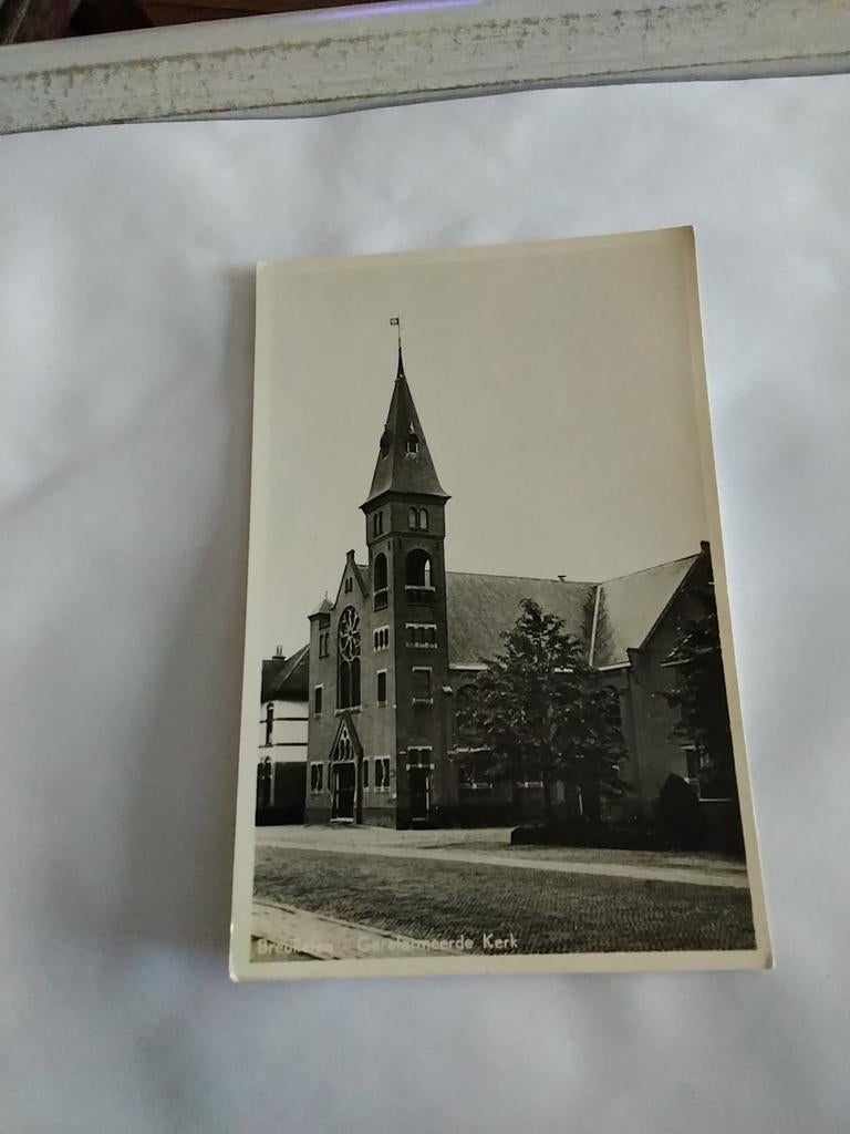 BREUKELEN. GEREFORMEERDE KERK, Verzamelen, Ansichtkaarten | Nederland, Ophalen of Verzenden, Voor 1920, Zuid-Holland