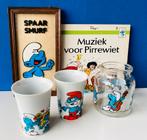 De Smurfen/ Spaarsmurf potje mokken, Ophalen of Verzenden, Smurfen, Gebruikt, Gebruiksvoorwerp