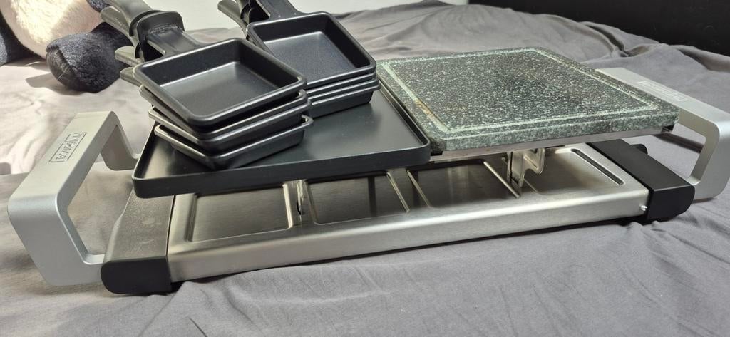 Bourgini Gourmette/Raclette/Stone/Grill, Ophalen, 8 personen of meer