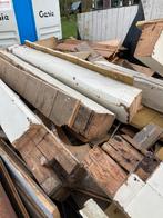 Gratis af te halen: Oude grenen balken ca. 3 kuub), Ophalen, Gebruikt, Minder dan 25 mm, Grenen