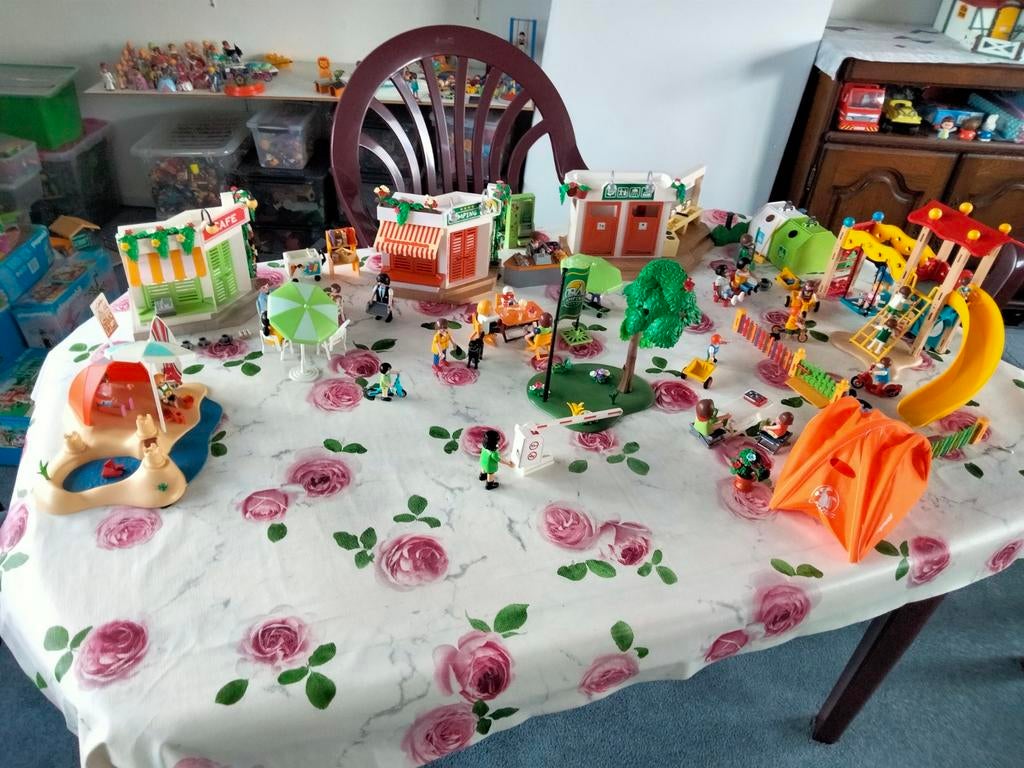 Zeer grote camping set van Playmobil., Kinderen en Baby's, Speelgoed | Playmobil, Ophalen of Verzenden, Zo goed als nieuw
