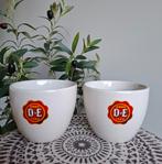 Douwe Egberts mokken Mosa Coffee Mug DE bekers 2 stuks Nieuw, Nieuw, Ophalen of Verzenden, Effen, Kop(pen) en/of Schotel(s)